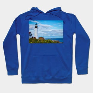 Portland Head Lighthouse Maine Hoodie